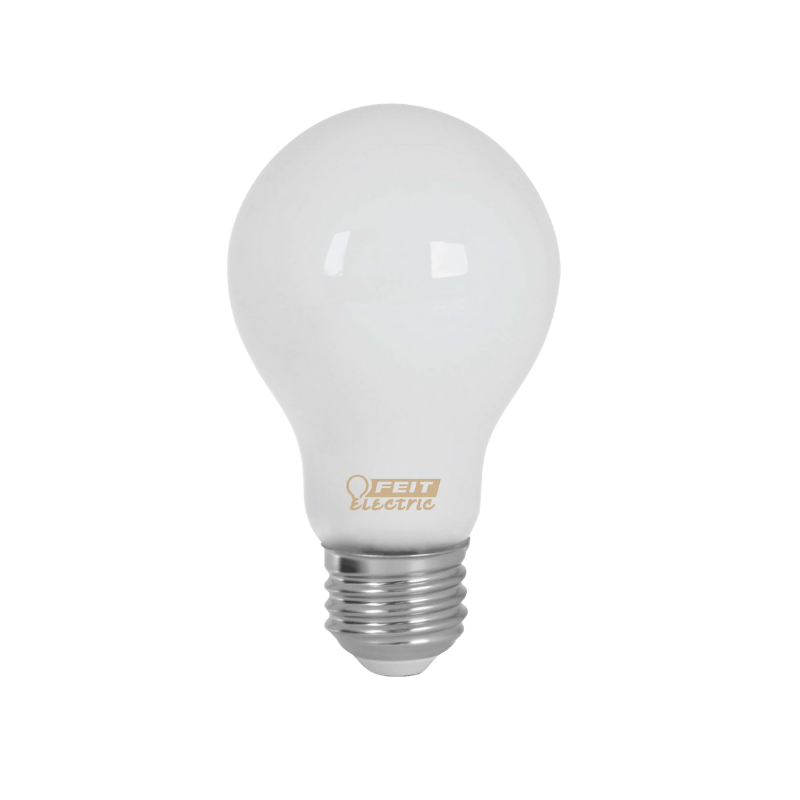 Feit, Feit Electric A19 E26 (Medium) Filament LED Bulb Soft White 60 Watt Equivalence 4-Pack.