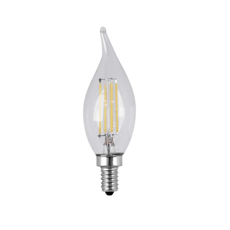 Feit, Feit Electric Candelabra LED Bulb Soft White 40 Watt Equivalence 2-Pack.