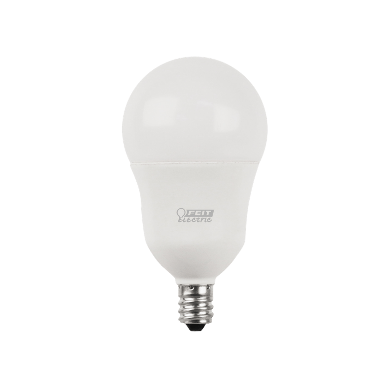 Feit, Feit Electric Enhance A15 E12 (Candelabra) LED Bulb Soft White 60 Watt Equivalence 2-Pack.