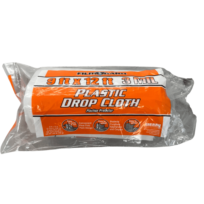 Film-Gard, Film-Gard Plastic Drop Cloth 3 mil 9' x 12'