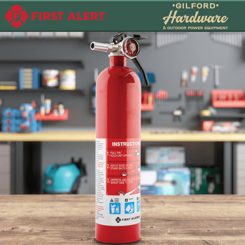 First Alert, First Alert Fire Extinguisher OSHA/US Coast Guard Approval 2-3/4 lb.