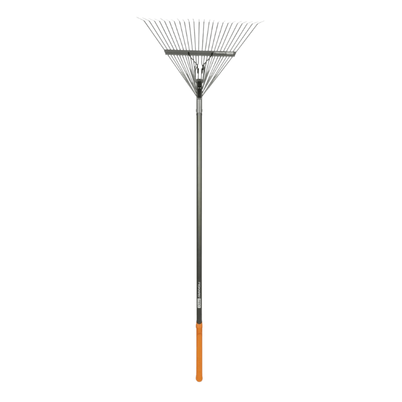 Fiskars, Fiskars Pro Steel Leaf Rake Aluminum Handle