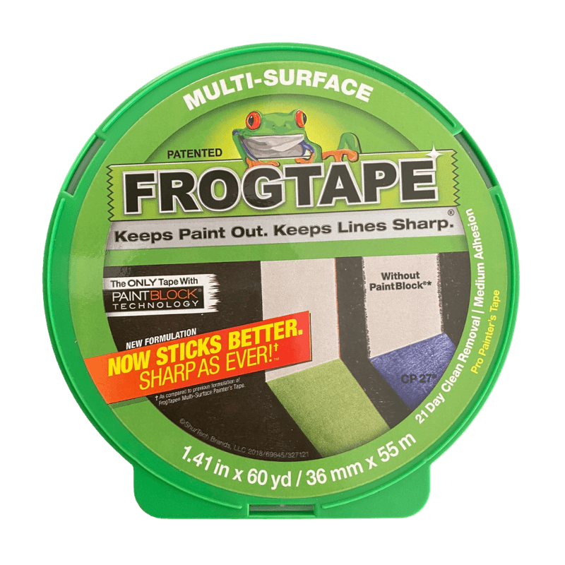 FrogTape, FrogTape Multi-Surface Painter's Tape Medium Strength 1.41 in x 60 yds.