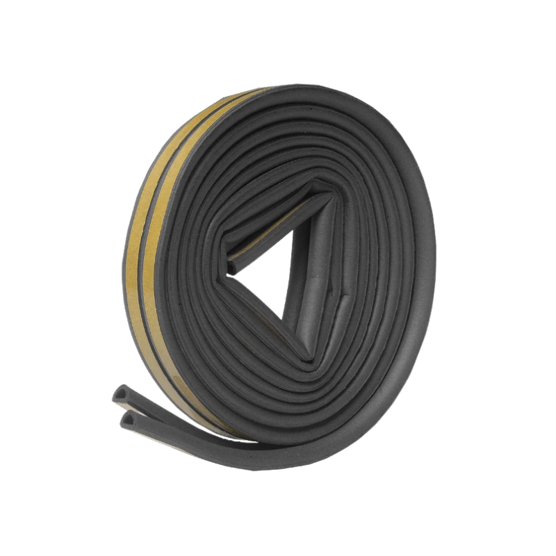 Frost King, Frost King Gray EPDM Rubber Foam Weather Stripping Tape For Doors and Windows 17'  X 1/4"