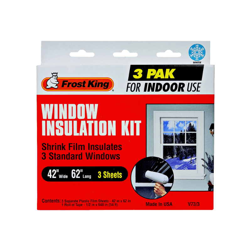 Frost King, Frost King Window Insulation Kit 42" x 62" 3-Pack.