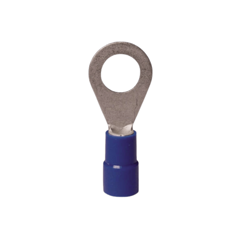 Gardner Bender, Gardner Bender Insulated Wire Ring Terminal Blue 16-14 Ga. 17-Pack.