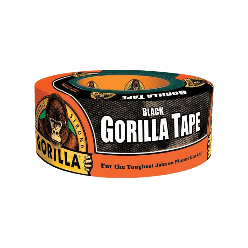 Gorilla, Gorilla Black Duct Tape 1.88 in x 25 yd