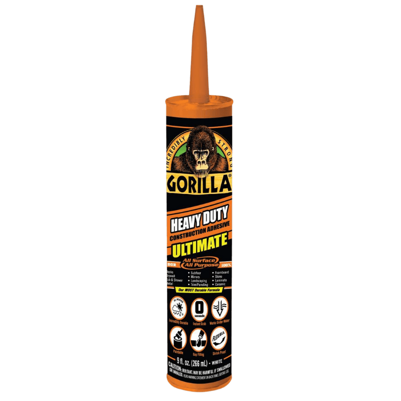 Gorilla, Gorilla Construction Adhesive Super Strength 9 oz.