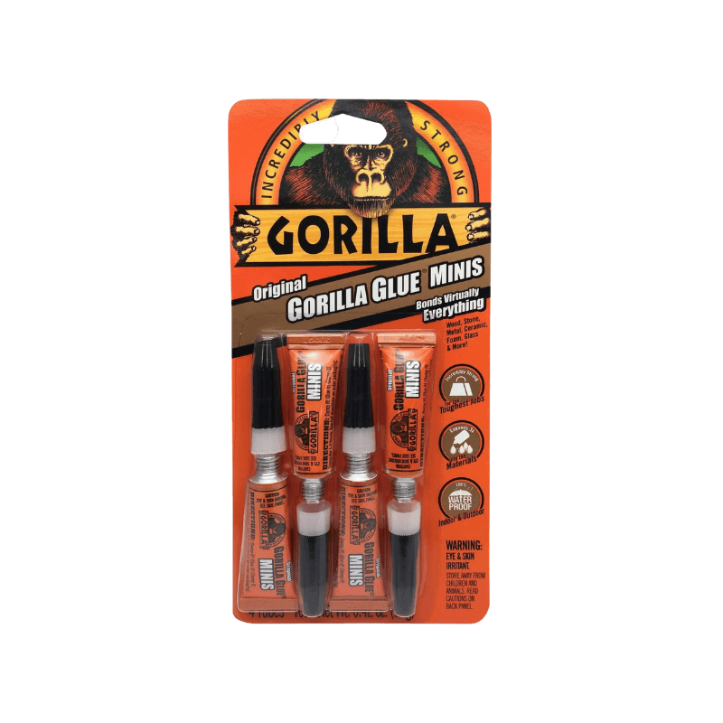 Gorilla, Gorilla Original Gorilla Glue High Strength 0.42 oz. 4-Pack