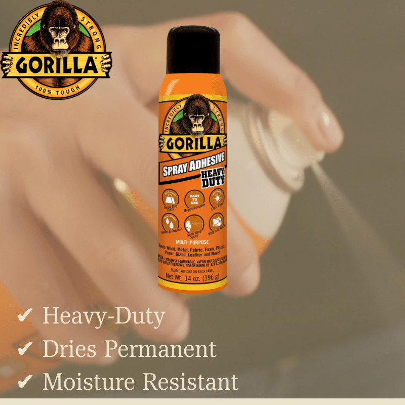 Gorilla, Gorilla Spray Adhesive Heavy Duty 14 oz