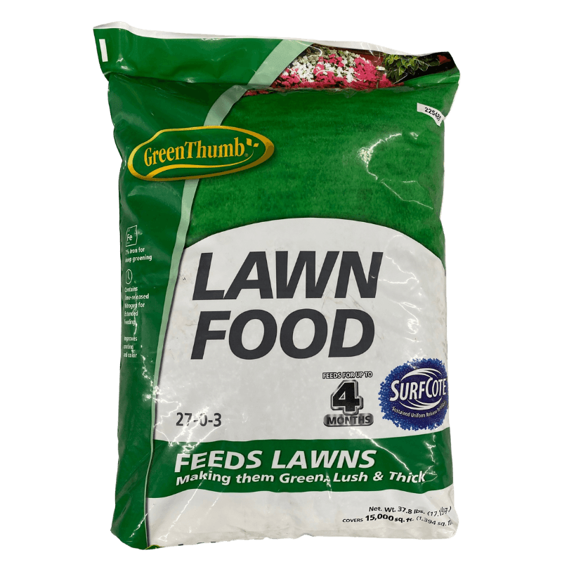 Green Thumb, Green Thumb Lawn Food 15,000 sq ft.