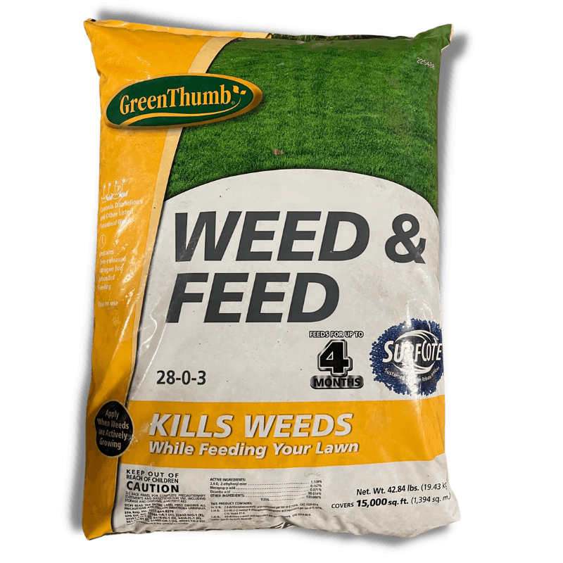 Green Thumb, Green Thumb Weed and Feed Lawn Fertilizer 15,000 sq ft.