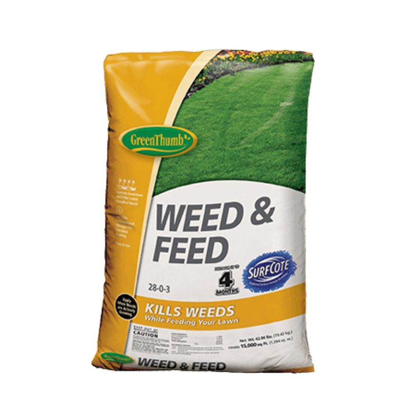 Green Thumb, Green Thumb Weed and Feed Lawn Fertilizer 15,000 sq ft.