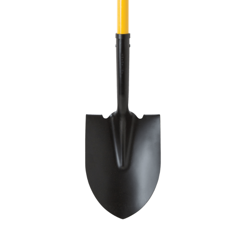 Home Plus, Home Plus Round Point Shovel Fiberglass Handle 57 in.