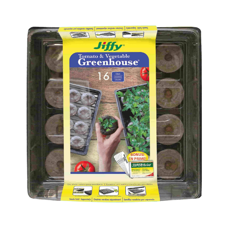 Jiffy, Jiffy Tomato & Vegetable Seed Starting Greenhouse