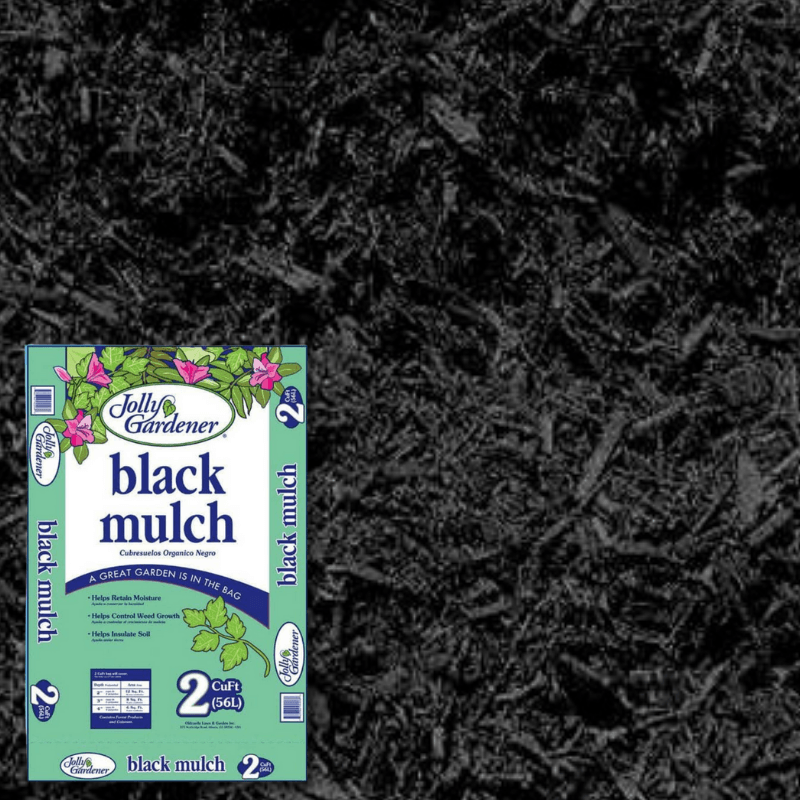 Jolly Gardener, Jolly Gardener Black Bark Mulch 2 ft³