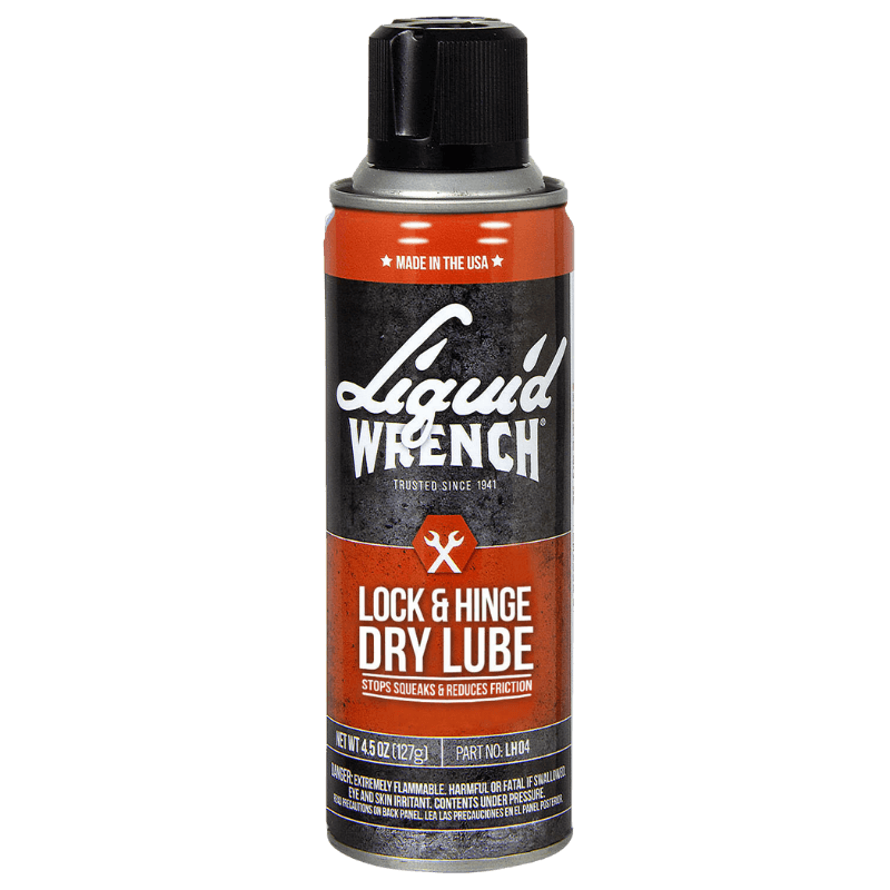 Liquid Wrench, Liquid Wrench Dry Lubricant Lock and Hinge 4.5 oz.