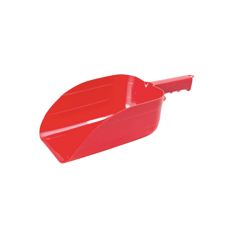 Gilford Hardware & Outdoor Power Equipment, Little Giant Feed Scoop Plastic Red 5-Pint.