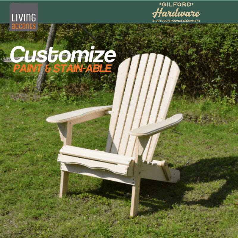 Living Accents, Living Accents Adirondack Chair Kit