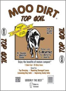 Moo Inc., MOO DIRT Organic Top Soil 1 ft³