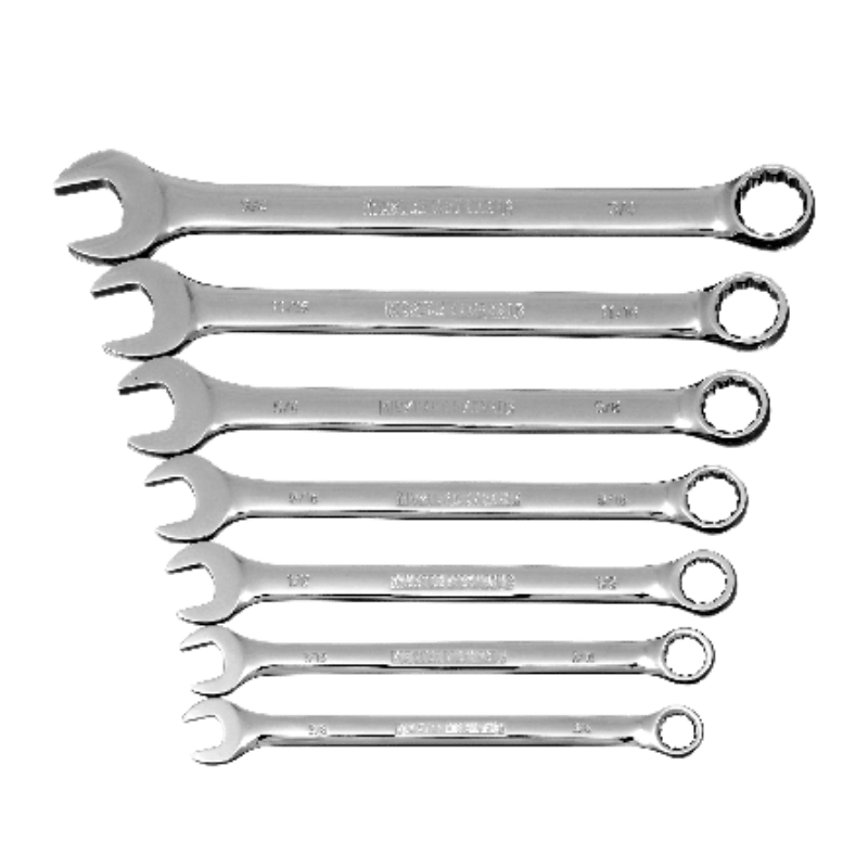 Master Mechanic, Master Mechanic SAE Combination Wrench Set 7-Pack.