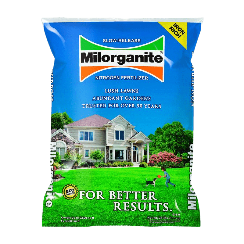 Milorganite, Milorganite Slow-Release Nitrogen Fertilizer 2500 sq. ft.