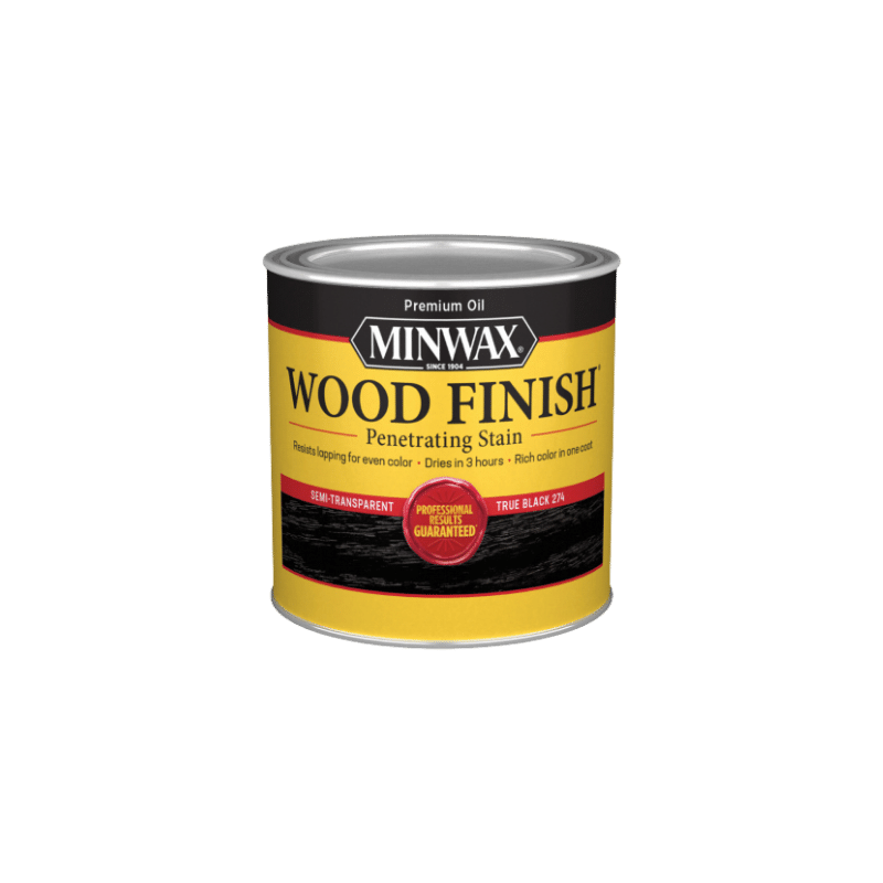 Minwax®, Minwax Oil-Based Wood Stain Semi-Transparent Ebony 0.5 pt.