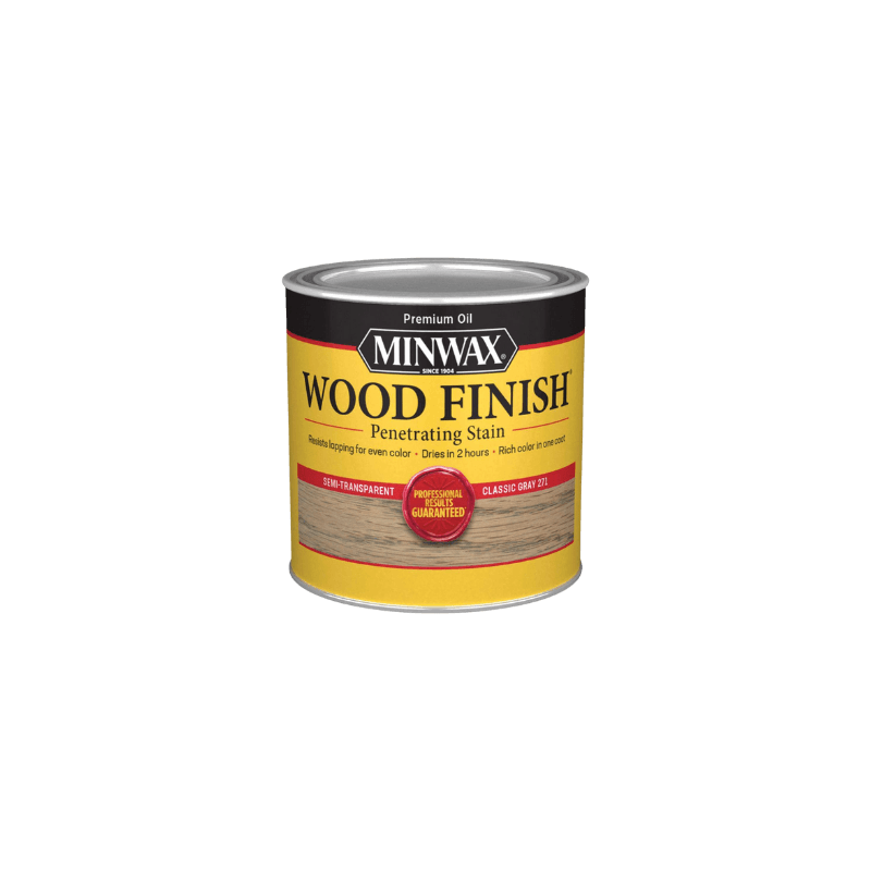 Minwax®, Minwax Oil Stain Semi-Transparent Classic Gray 0.5 pt.