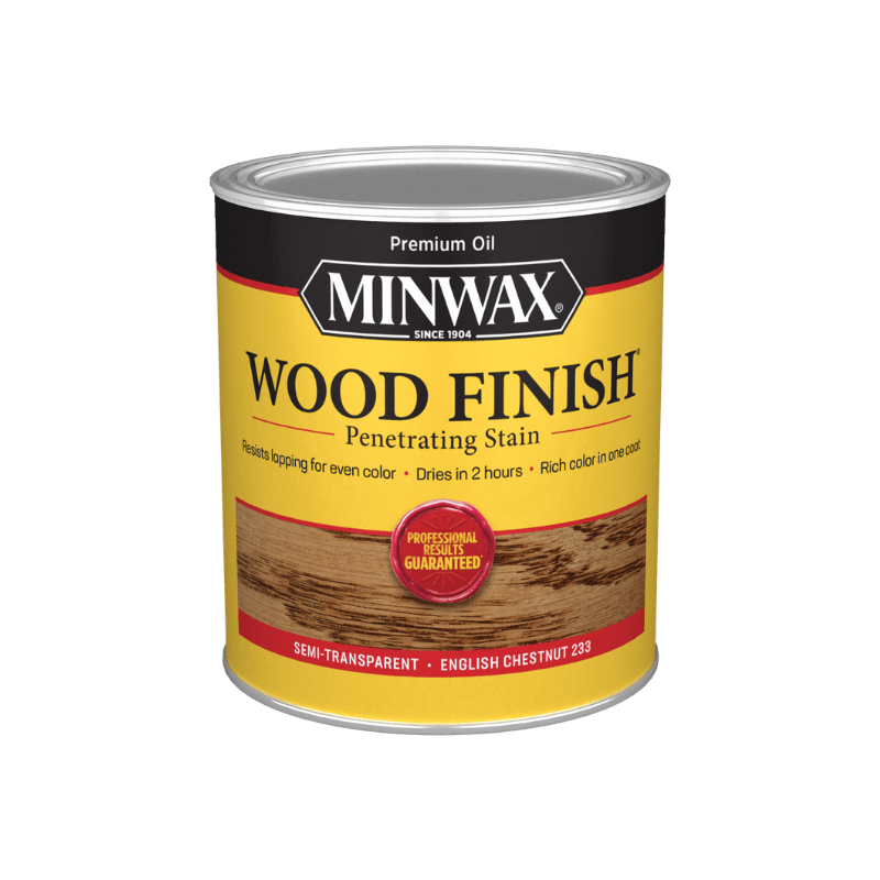 Minwax®, Minwax Oil Stain Semi-Transparent English Chestnut 1 qt.