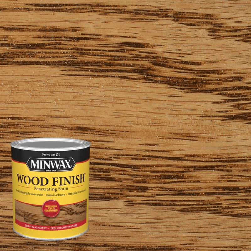 Minwax®, Minwax Oil Stain Semi-Transparent English Chestnut 1 qt.