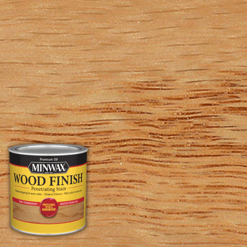 Minwax®, Minwax Oil Stain Semi-Transparent Golden Pecan 1/2 pt.