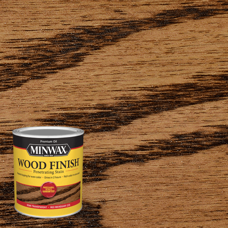 Minwax®, Minwax Oil Stain Semi-Transparent Mahogany 1 qt.