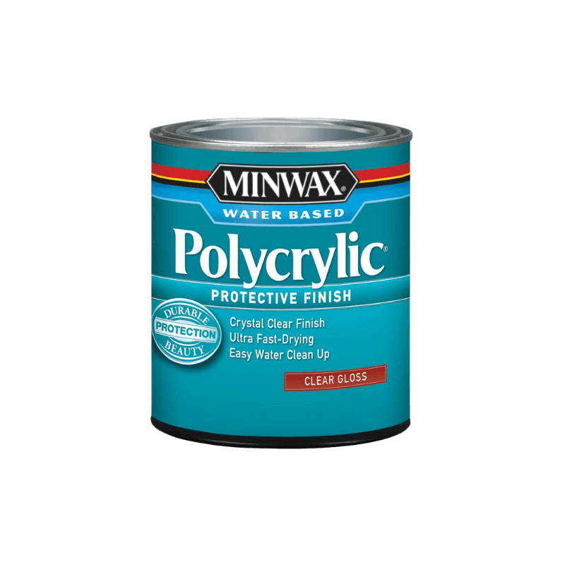 Minwax®, Minwax Polycrylic Protective Finish Gloss Clear 0.5 pt.