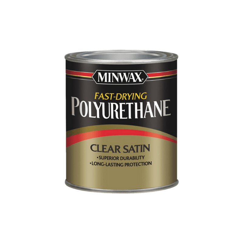 Minwax®, Minwax Satin Clear Fast-Drying Polyurethane 1 qt.