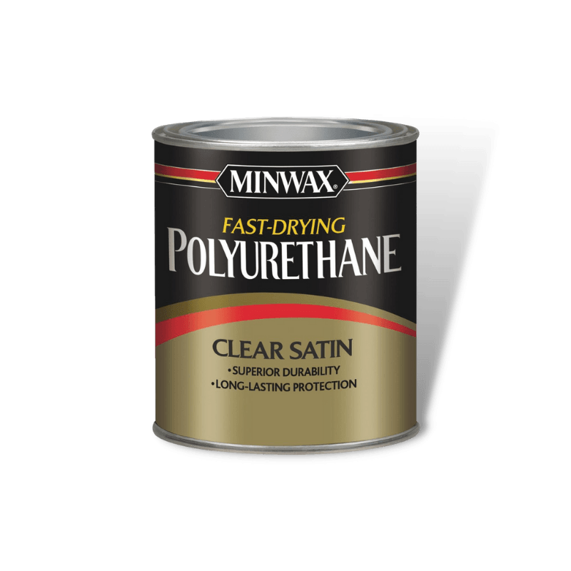 Minwax®, Minwax Satin Clear Fast-Drying Polyurethane 1 qt.