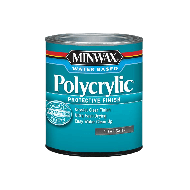 Minwax®, Minwax Satin Clear Polycrylic 1 qt.