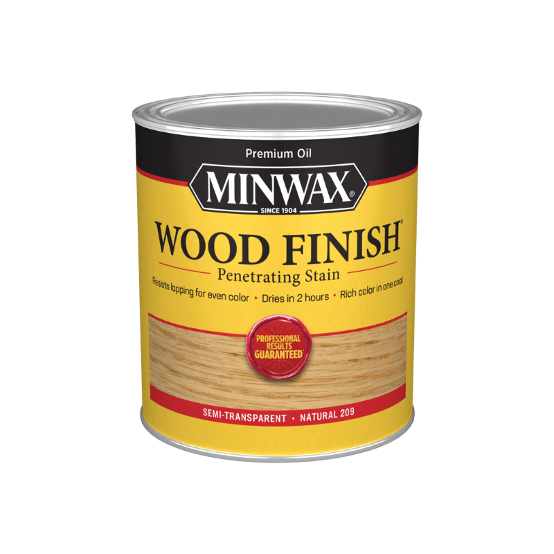 Minwax®, Minwax Wood Finish Semi-Transparent Natural Oil-Based Wood Stain 1 qt.