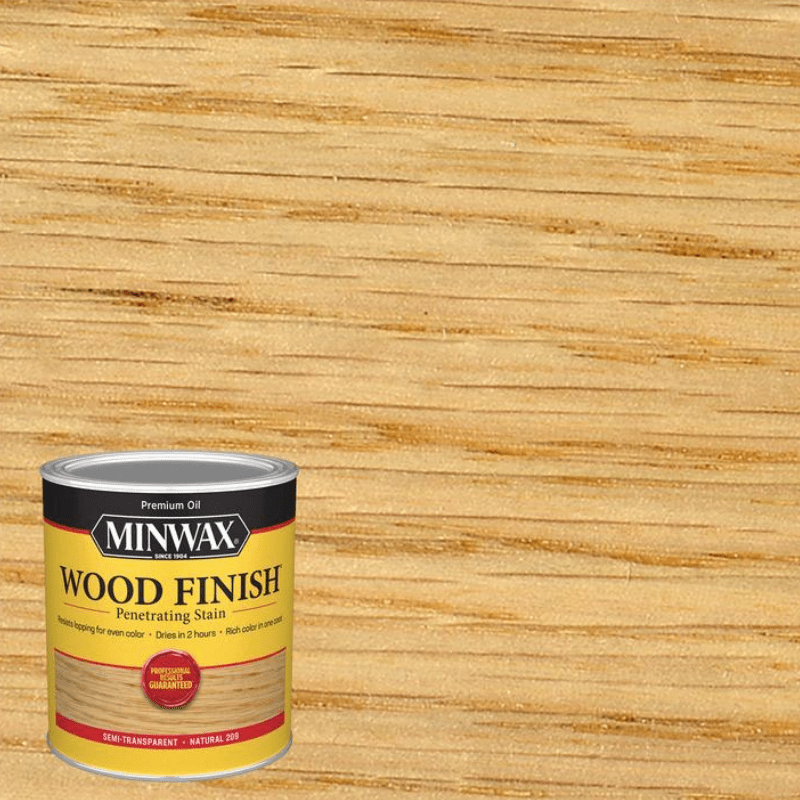 Minwax®, Minwax Wood Finish Semi-Transparent Natural Oil-Based Wood Stain 1 qt.