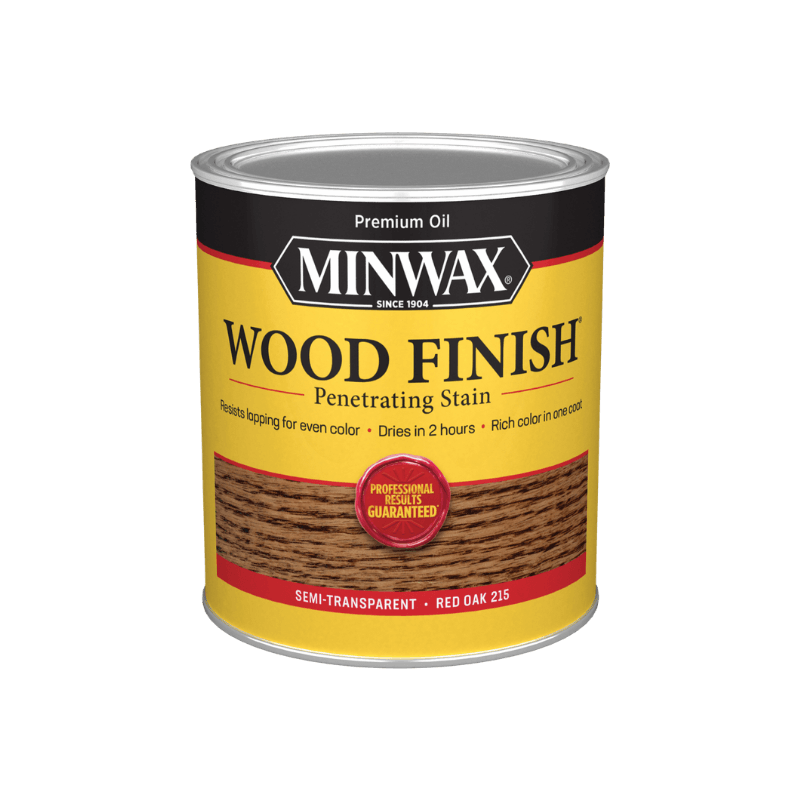 Minwax®, Minwax Wood Finish Semi-Transparent Red Oak Oil-Based Wood Stain 1 qt.