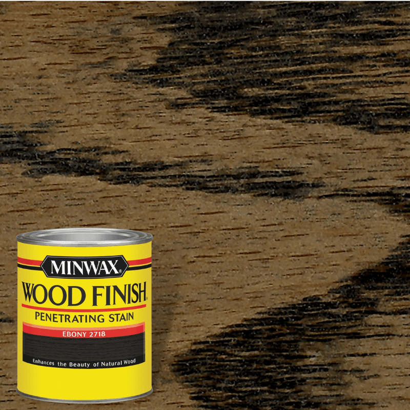 Minwax®, Minwax Wood Oil Stain Semi-Transparent Ebony 1 qt.