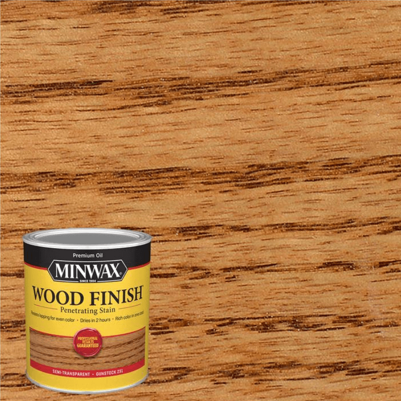Minwax®, Minwax Wood Oil Stain Semi-Transparent Gunstock 1 qt.