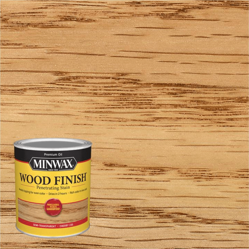 Minwax®, Minwax Wood Stain Oil Semi-Transparent Cherry 1 qt.