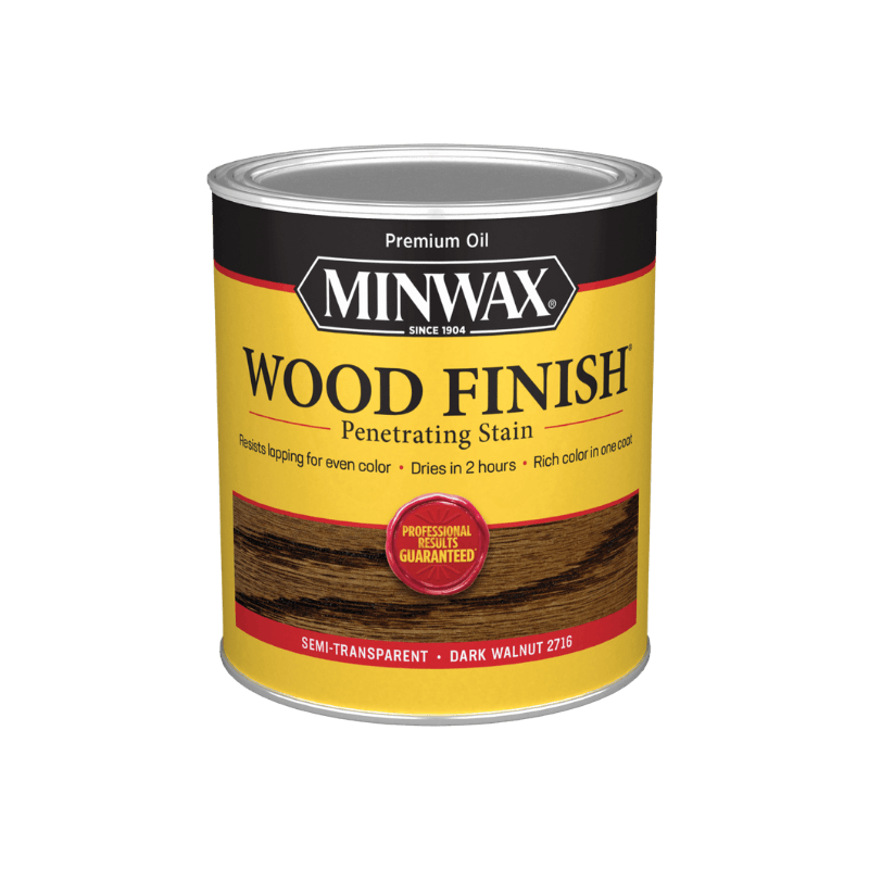 Minwax®, Minwax Wood Stain Oil Semi-Transparent Dark Walnut 1 qt.