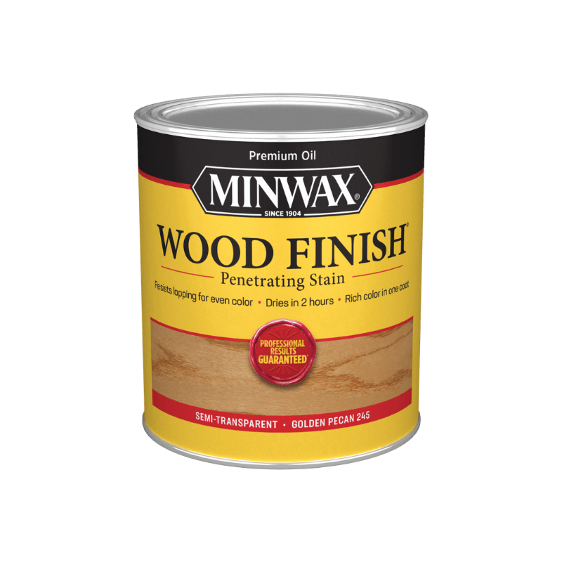 Minwax®, Minwax Wood Stain Oil Semi-Transparent Golden Pecan 1 qt.