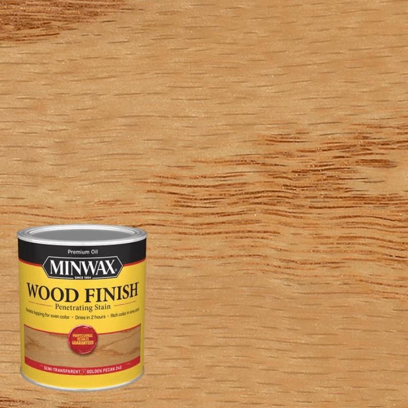 Minwax®, Minwax Wood Stain Oil Semi-Transparent Golden Pecan 1 qt.