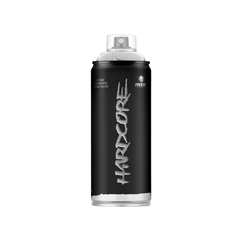 MONTANA CANS, Montana Hardcore Gloss Silver Chrome Spray Paint 11 oz.