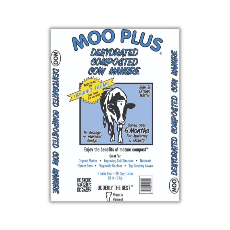 Moo Inc., Moo Plus Dehydrated Cow Manure 1 ft³