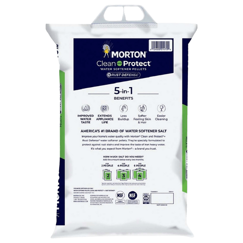 Morton®, Morton Salt Rust Remover Water Softener Salt Pellets 40 lb.