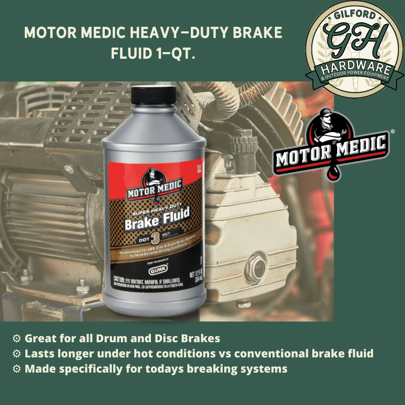 Motor Medic, Motor Medic Heavy-Duty Brake Fluid 1 qt.