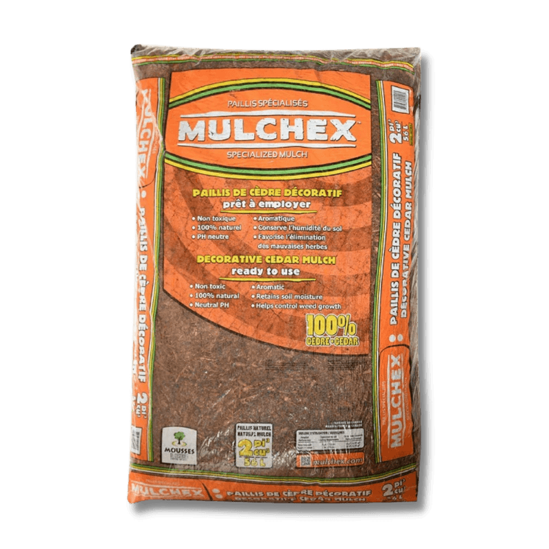 Mulchex, Mulchex Natural Cedar Mulch 2 ft³